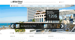 Desktop Screenshot of bellhotel-telaviv.com